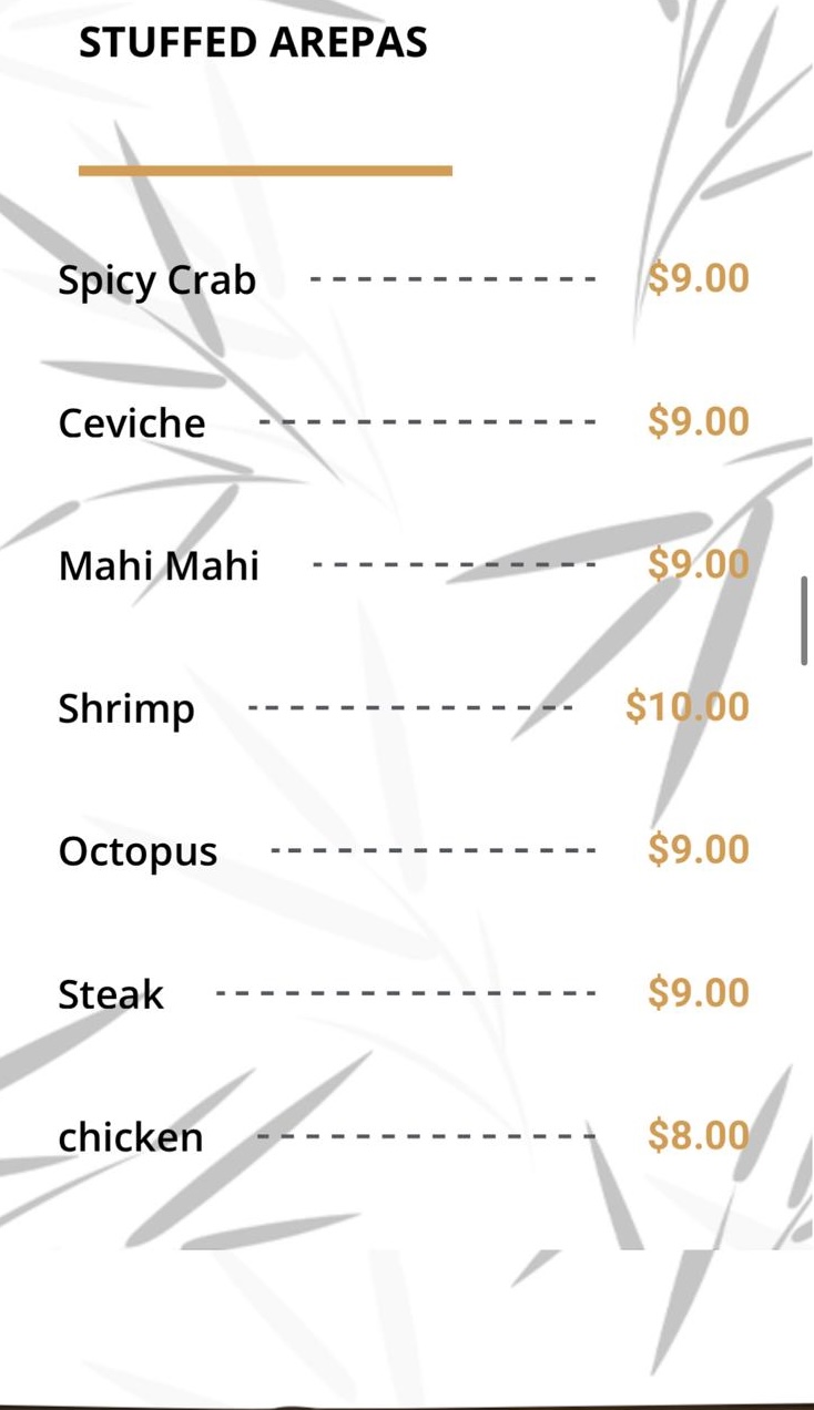 Menu Item